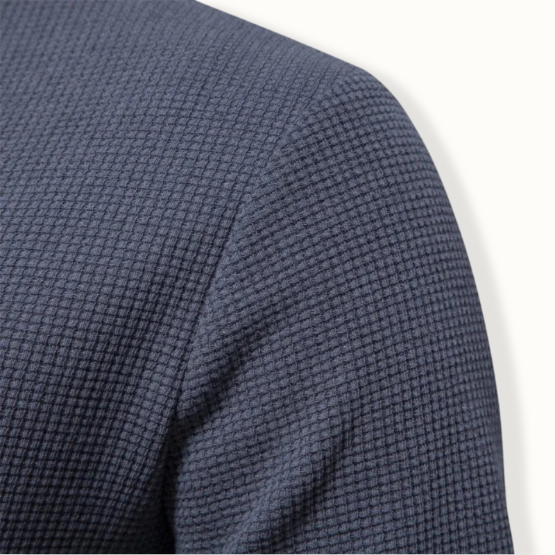 Beacu Waffle Henley Shirt