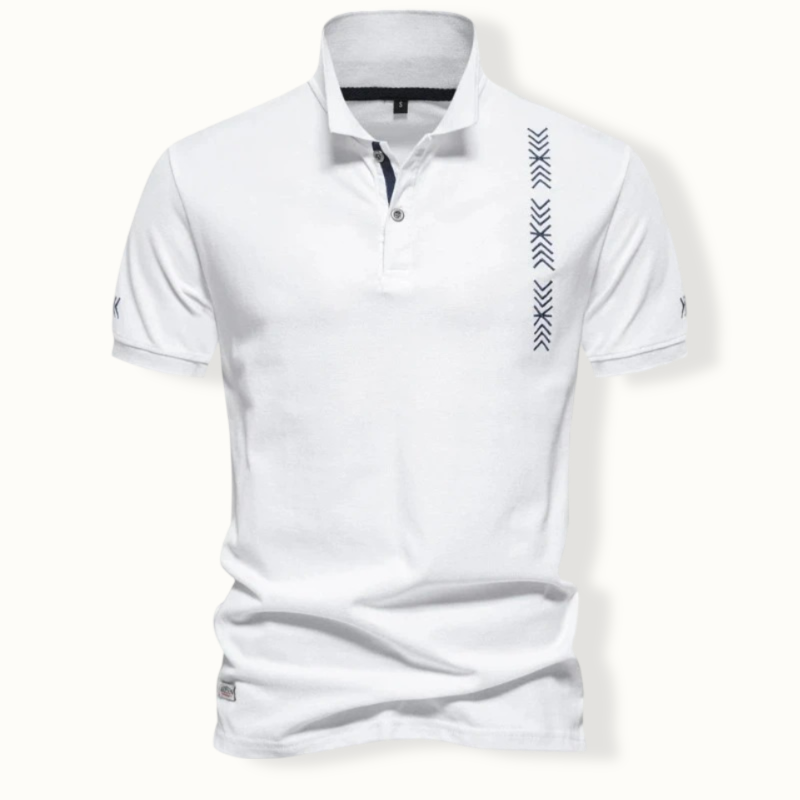 Quelicai Embroidered Polo