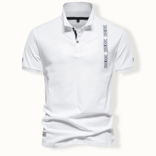 Quelicai Embroidered Polo