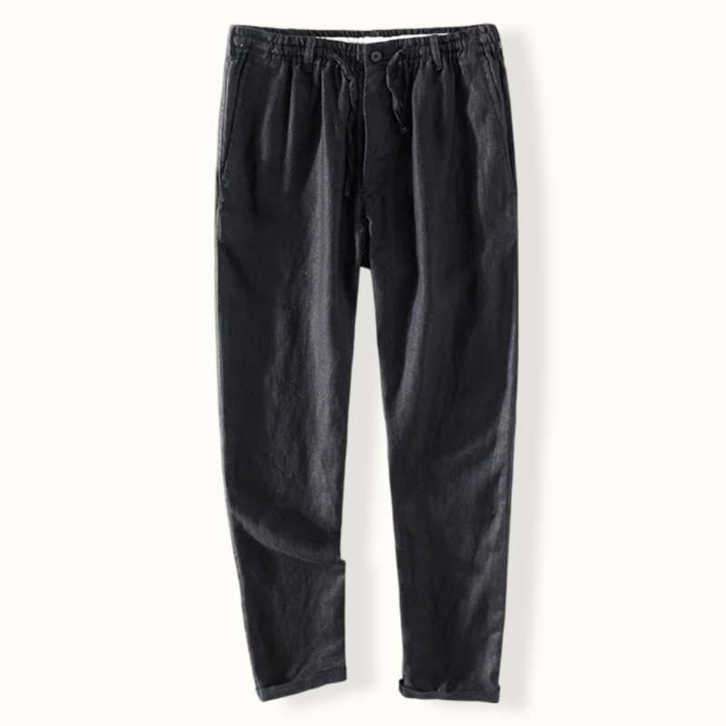 Warsaw Casual Linen Trousers