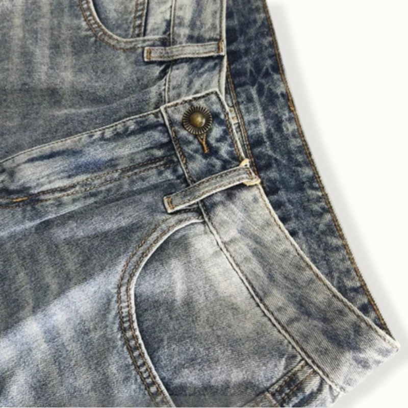 Abuja Vintage Jean Shorts