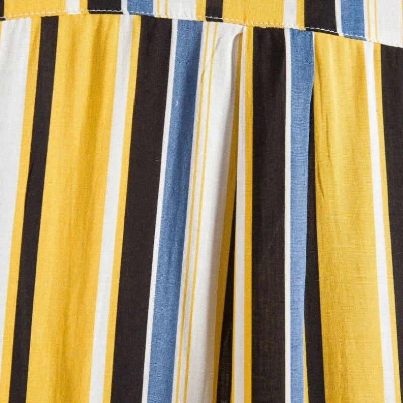 Teesside Striped Button Up