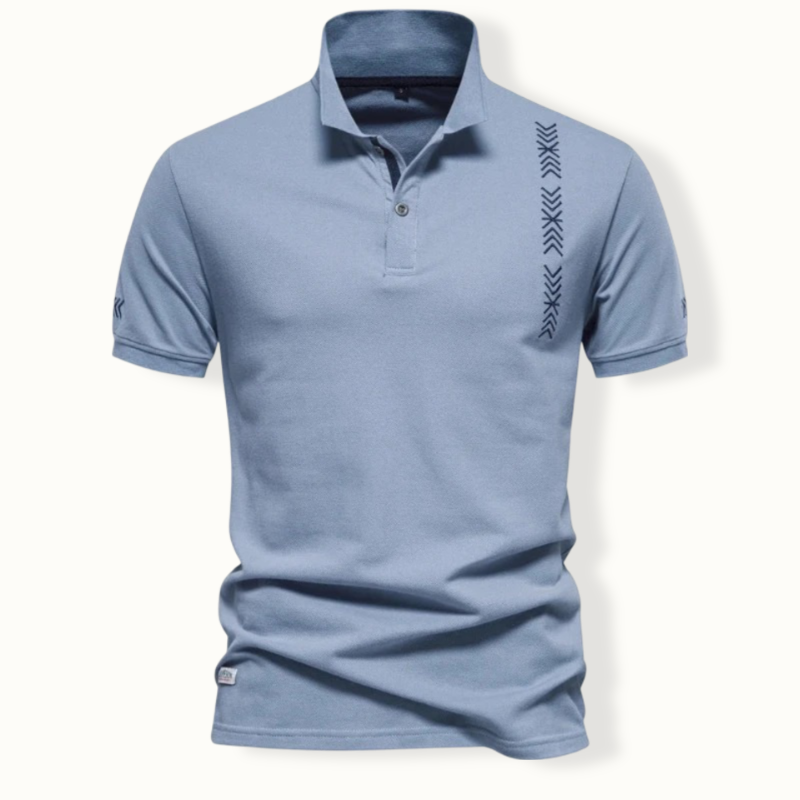 Quelicai Embroidered Polo