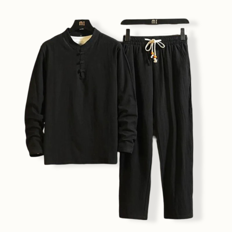 Kajaran Long Sleeve Shirt and Trouser  Set