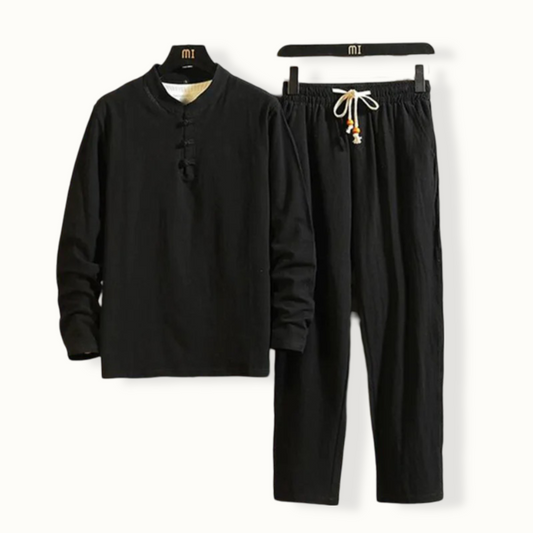 Kajaran Long Sleeve Shirt and Trouser  Set