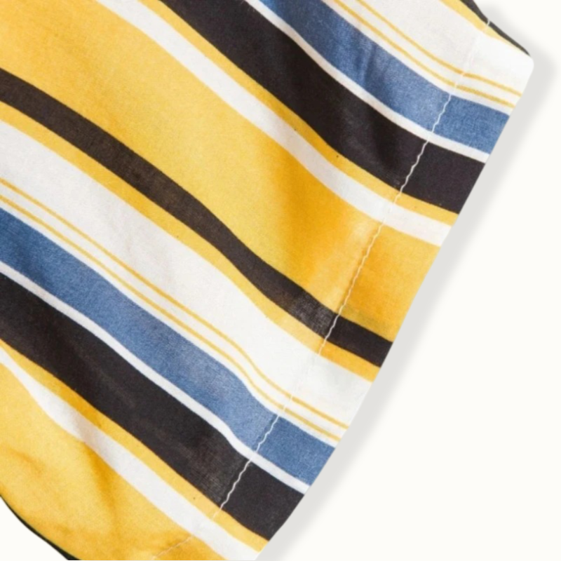 Teesside Striped Button Up