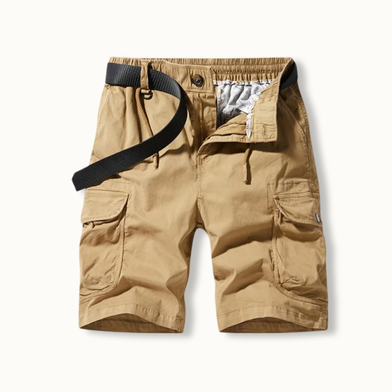 Explorer Cargo Shorts with Belt