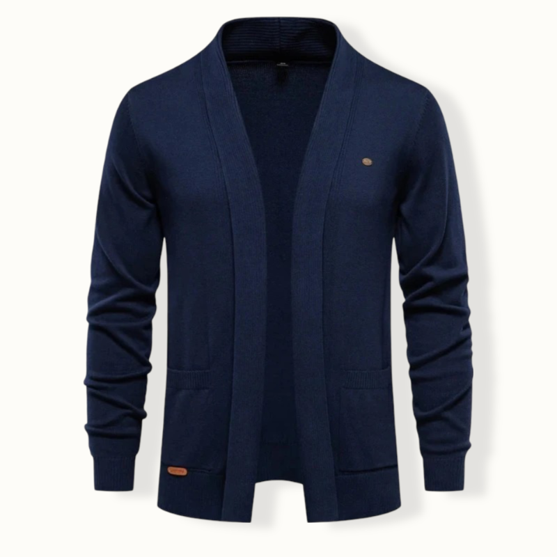 Maubara Turn Down Collar Knitted Cardigan