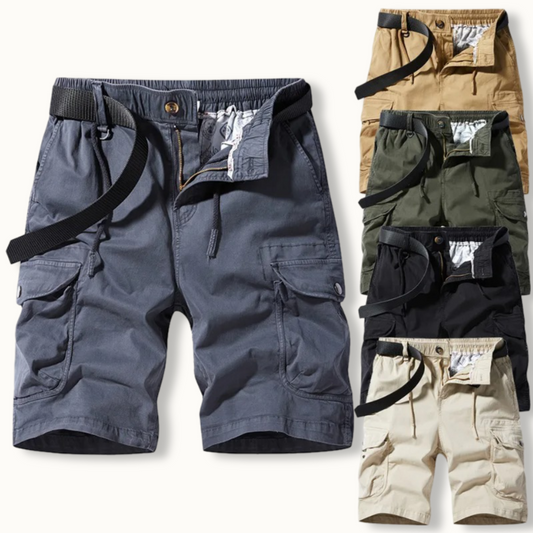 Explorer Cargo Shorts with Belt