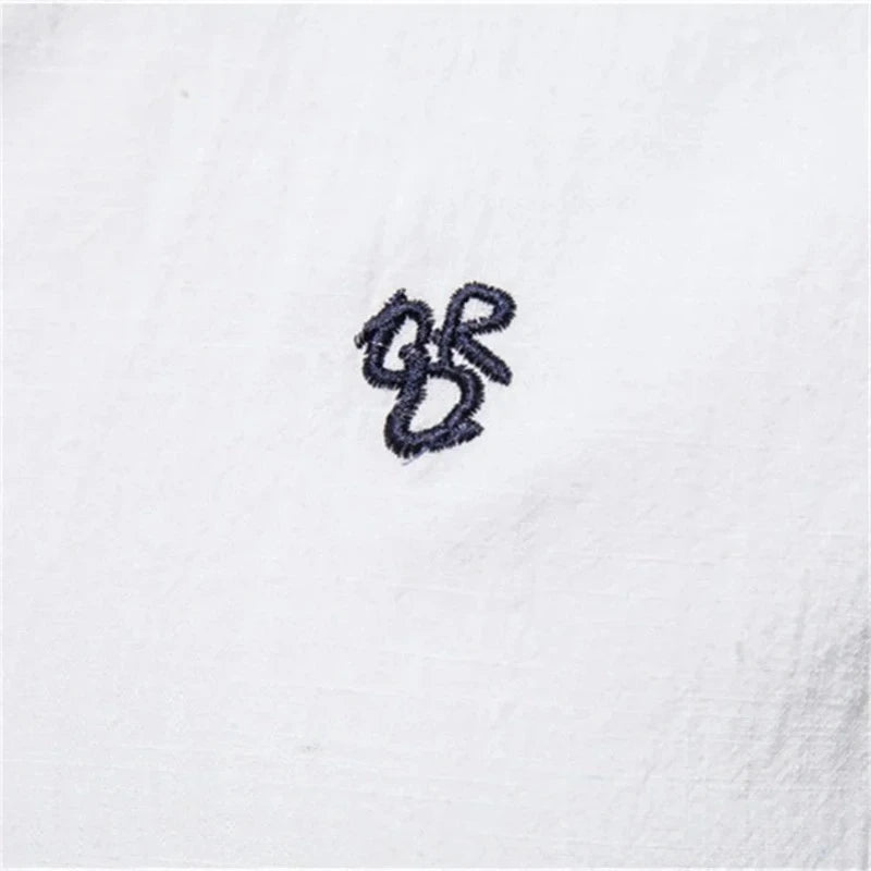Fuiloro Band Collar Button Up