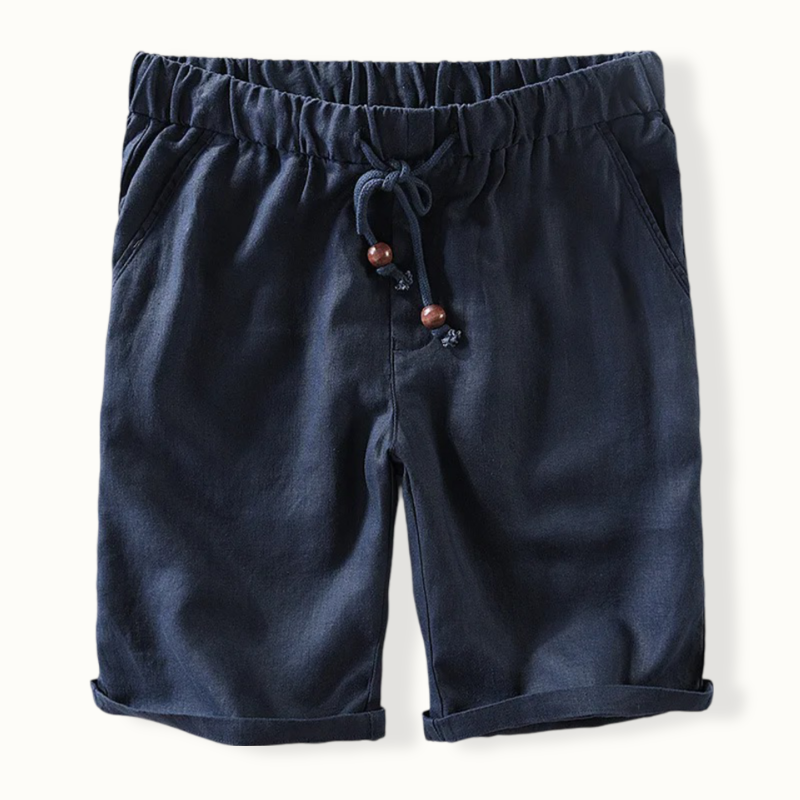 Metnitz Elastic Waist Linen Shorts