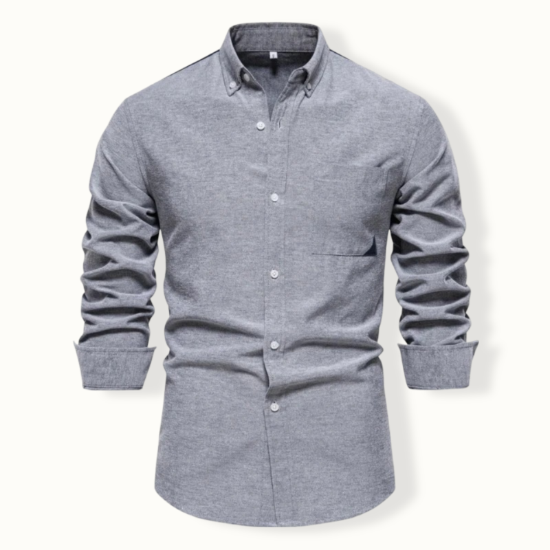 Fohoren Button Up with Pocket