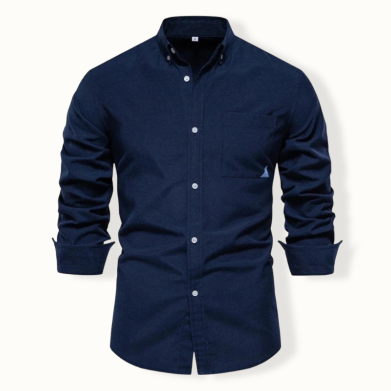 Fohoren Button Up with Pocket