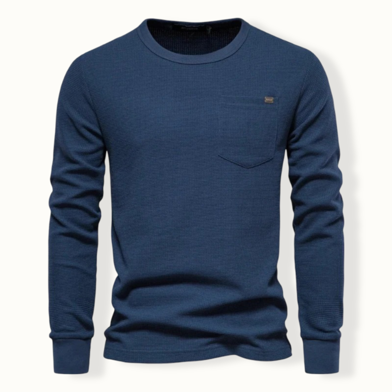 Fatuberlio Waffle Single Pocket Shirt