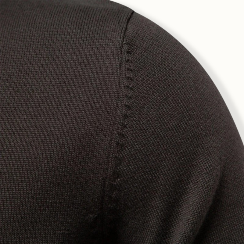 Maubara Turn Down Collar Knitted Cardigan