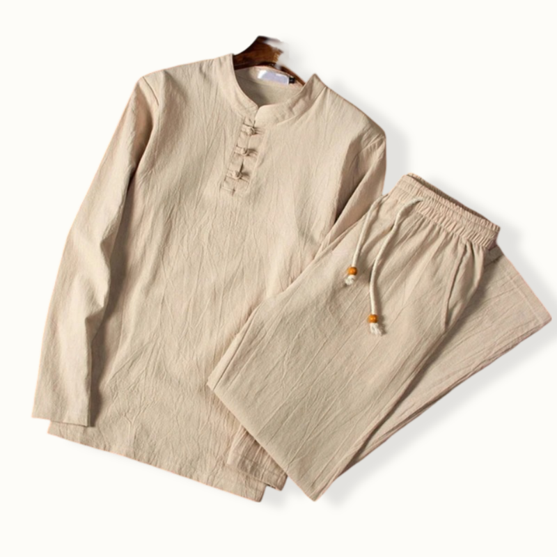 Kajaran Long Sleeve Shirt and Trouser  Set