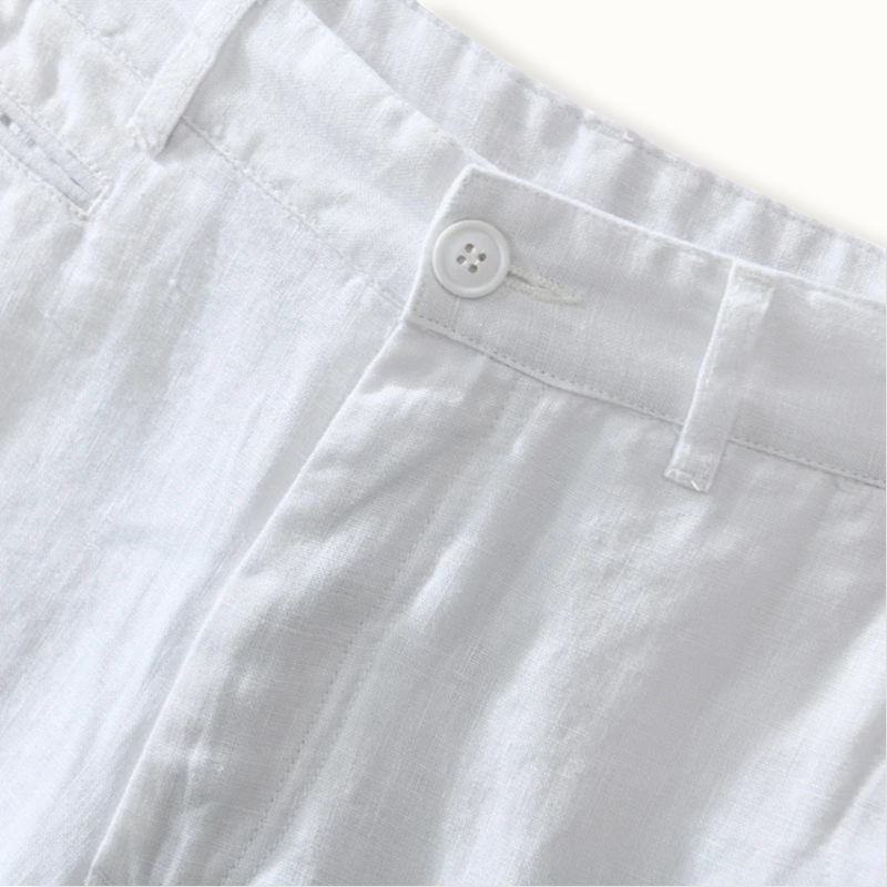 Moresby Loose Linen Shorts