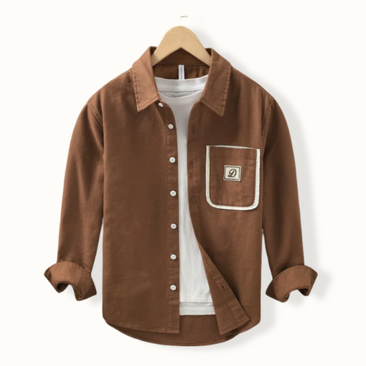 Glina One Pocket Button Up