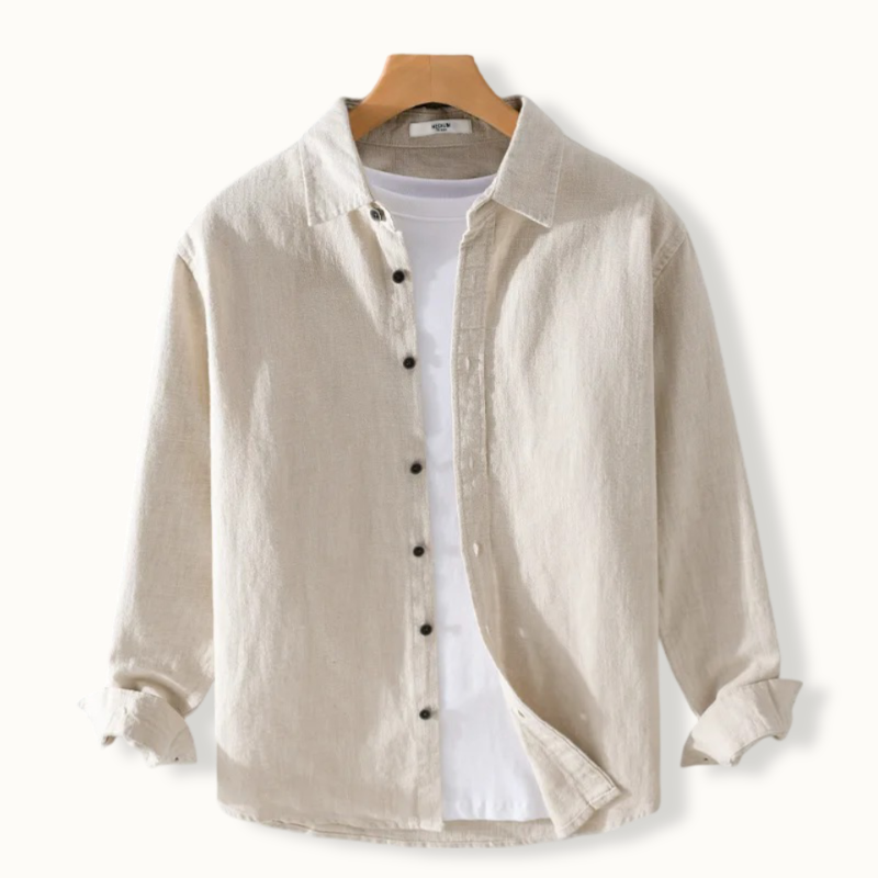 Verona Linen Casual Button Up
