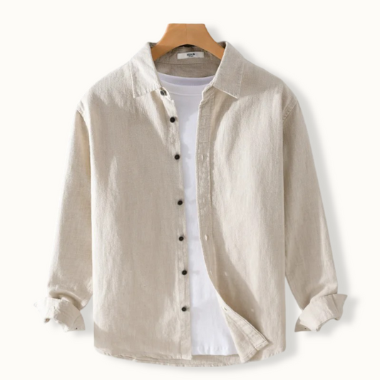 Verona Linen Casual Button Up