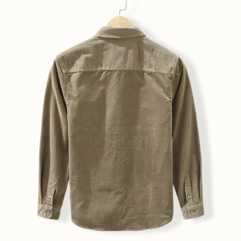 Damascus Long Sleeve Corduroy Button Up