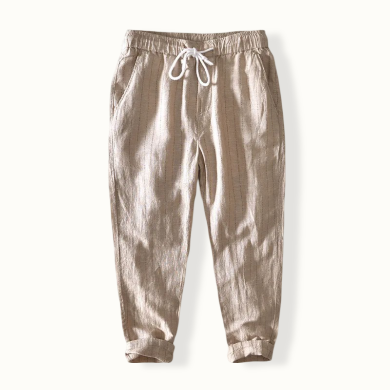 Durham Linen Ankle Length Pants