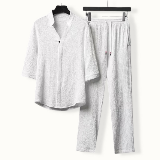 Slough Linen Two-Piece Set