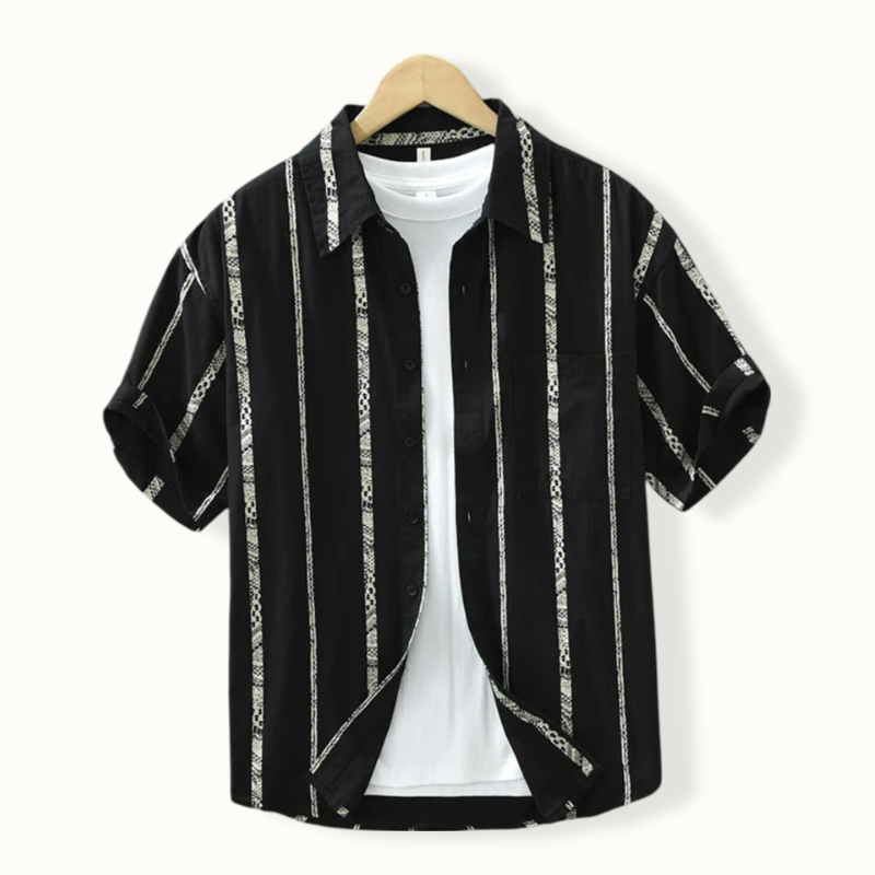 Vejle Striped  Button Up