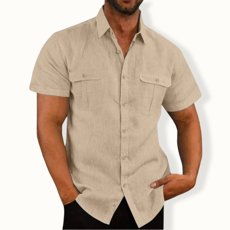 Seychelles Linen Button Up