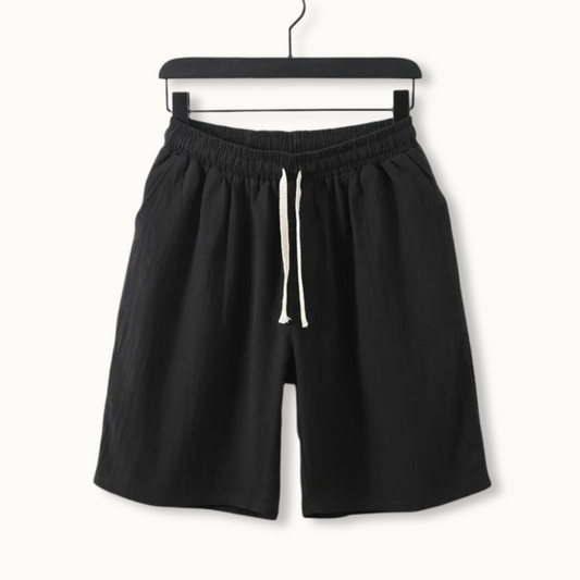 Coastal Comfort Linen Shorts