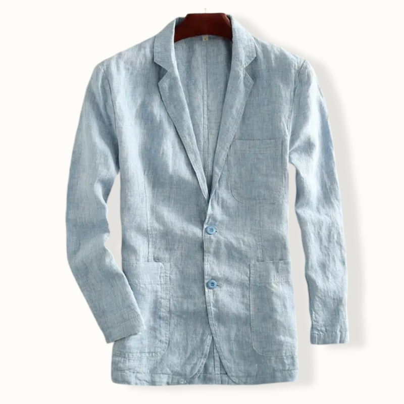 Riberalta	Linen Breasted Blazer