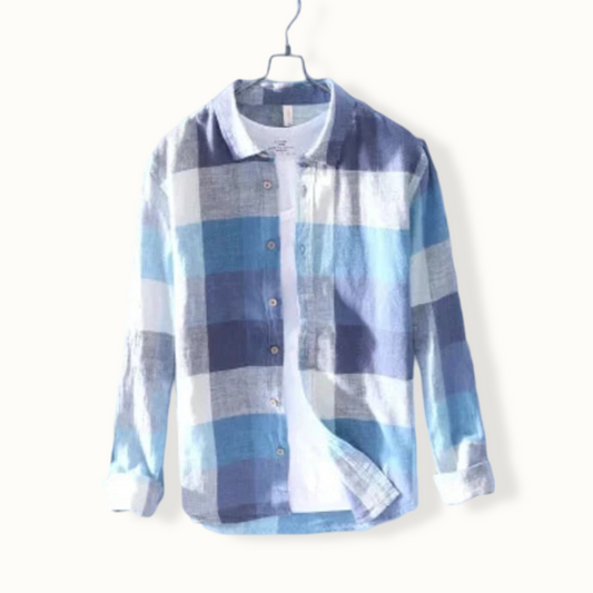 Innsbruck Plaid Turn Down Button Up