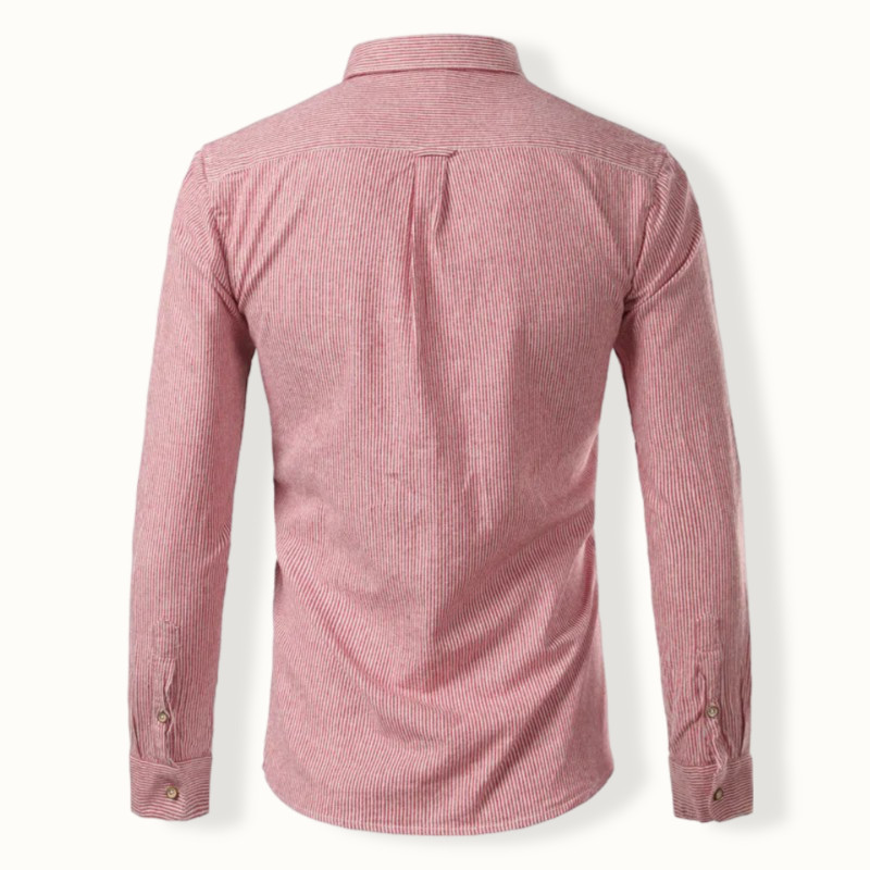 Tashkent Striped Long-sleeve Button Up