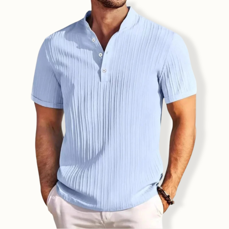 Abilene Striped Henry T Shirt