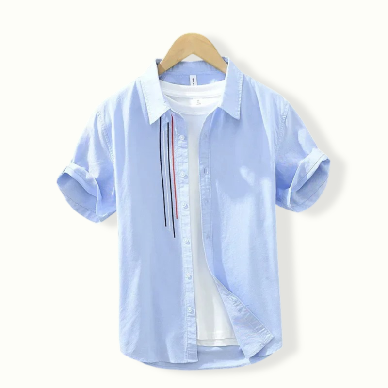 Genoa Turn Down Collar Button Up