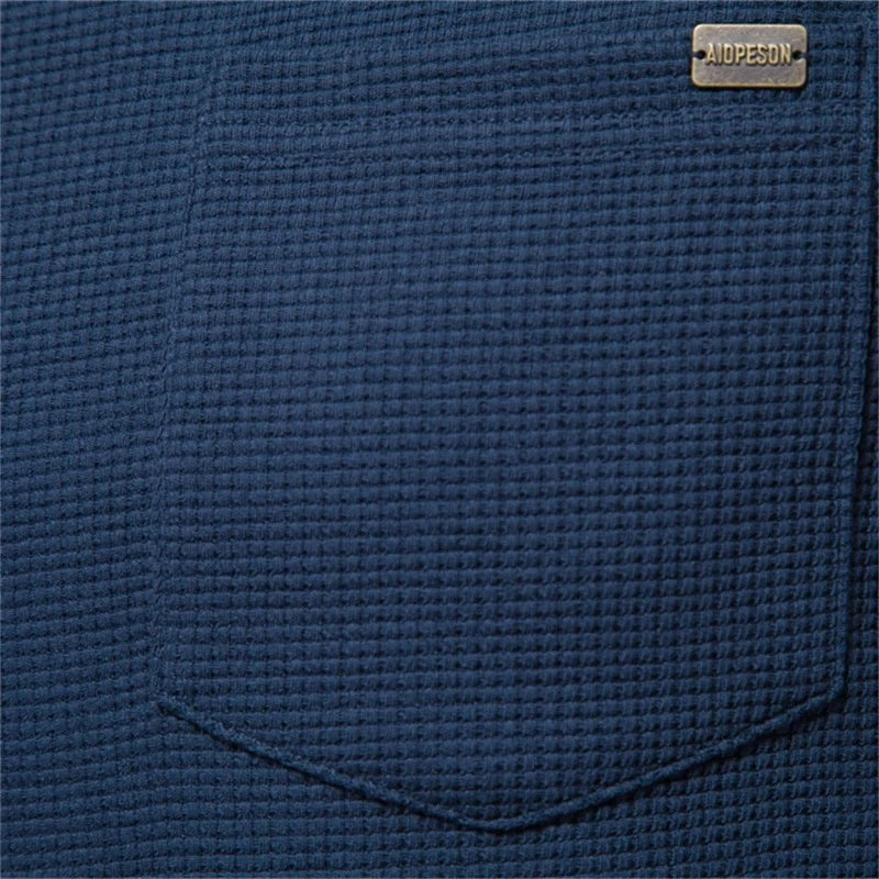 Fatuberlio Waffle Single Pocket Shirt