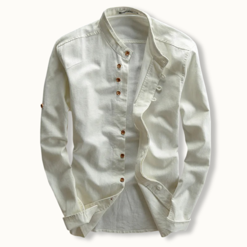 Heritage Linen Button-Up Shirt