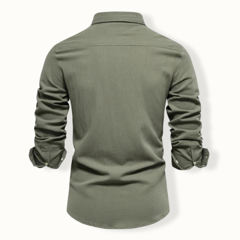 Gleno Double Pockets Button Up