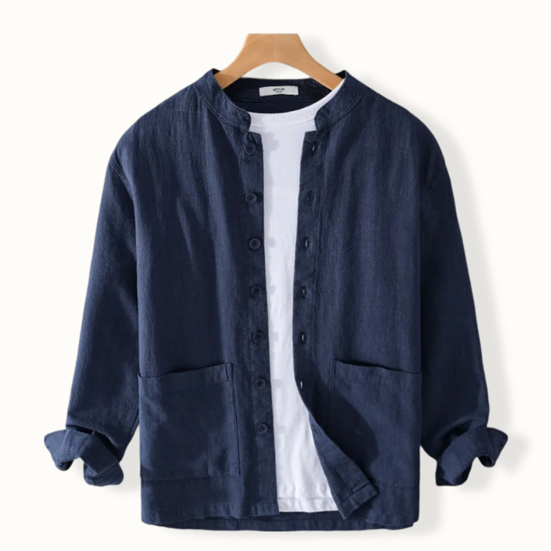 Niue Linen Casual Long Sleeve Shirt