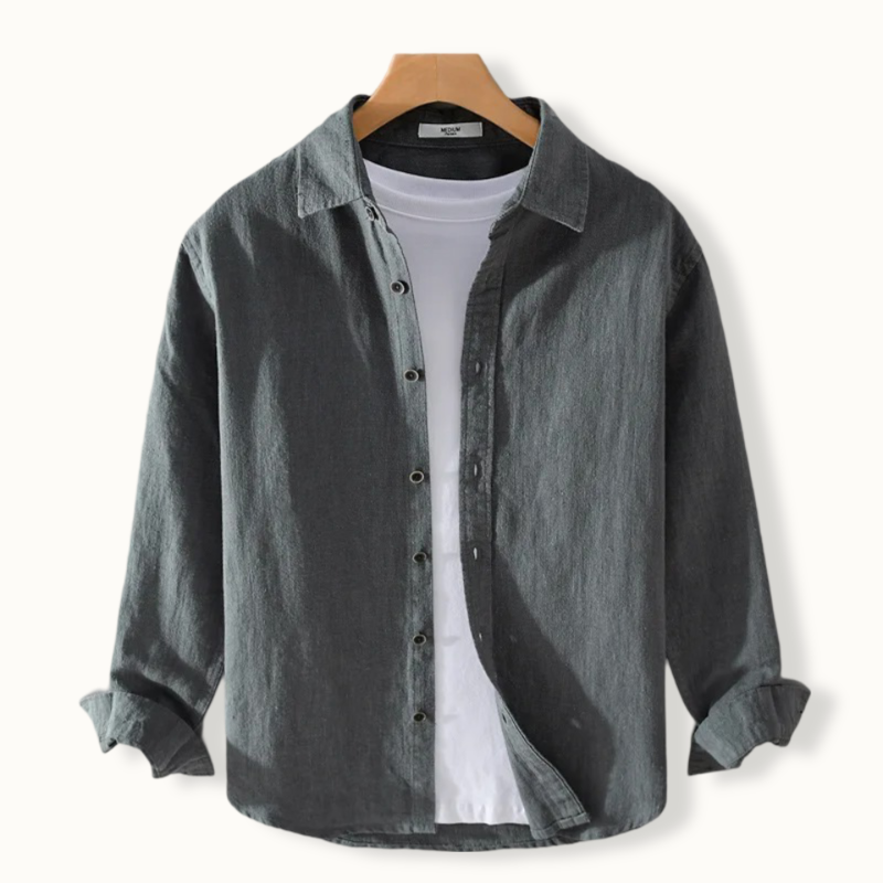 Verona Linen Casual Button Up