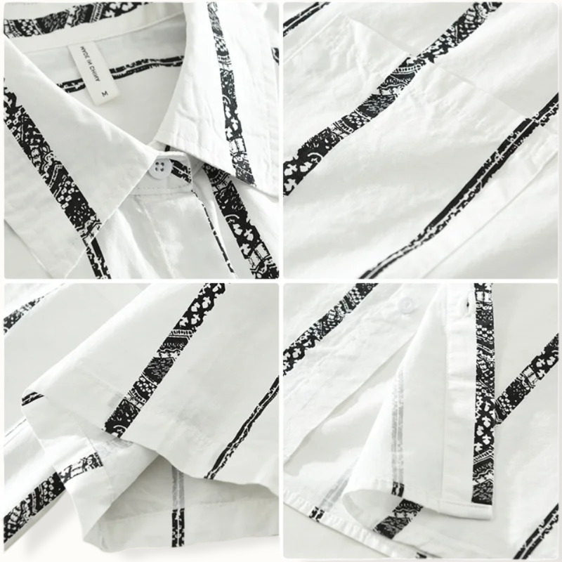 Vejle Striped  Button Up