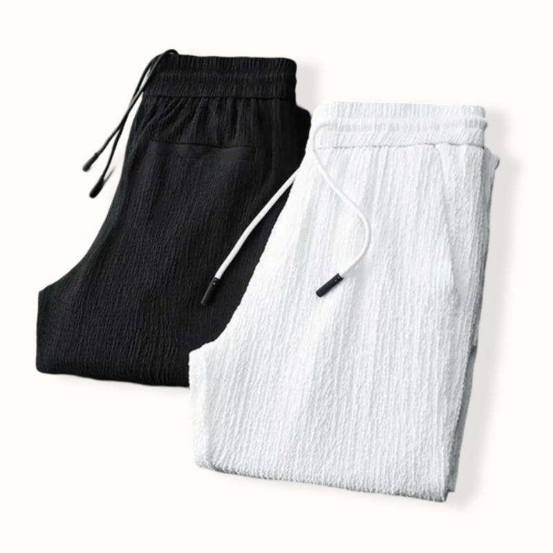 Harare Pleated Blazer and Drawstring Pants