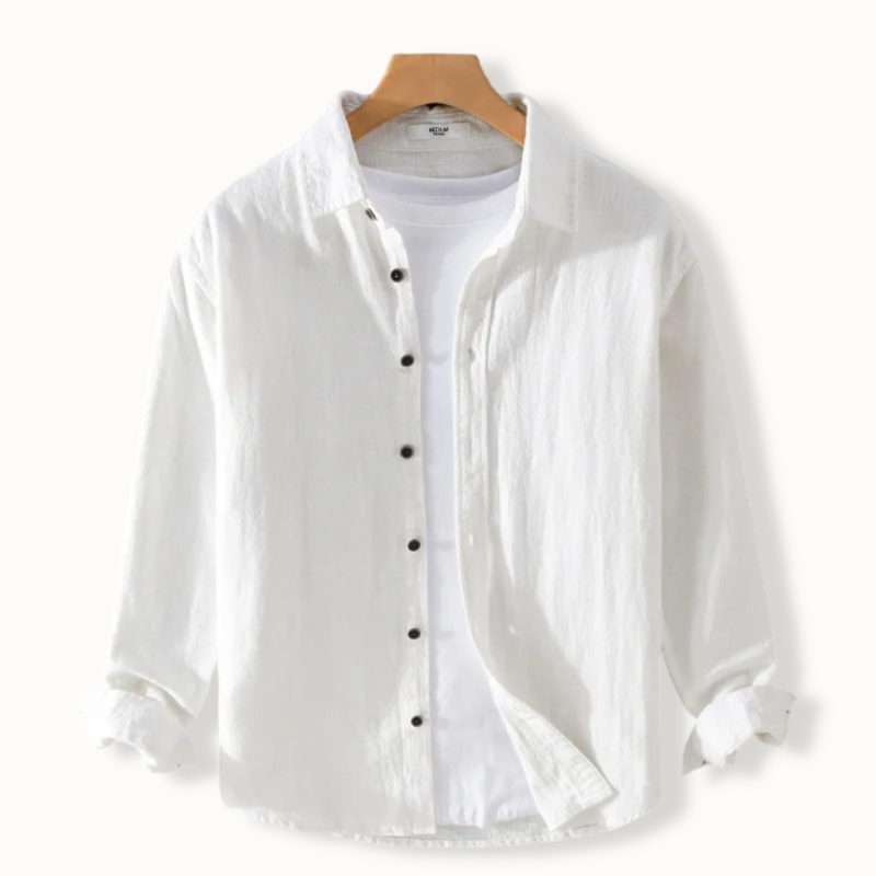 Verona Linen Casual Button Up
