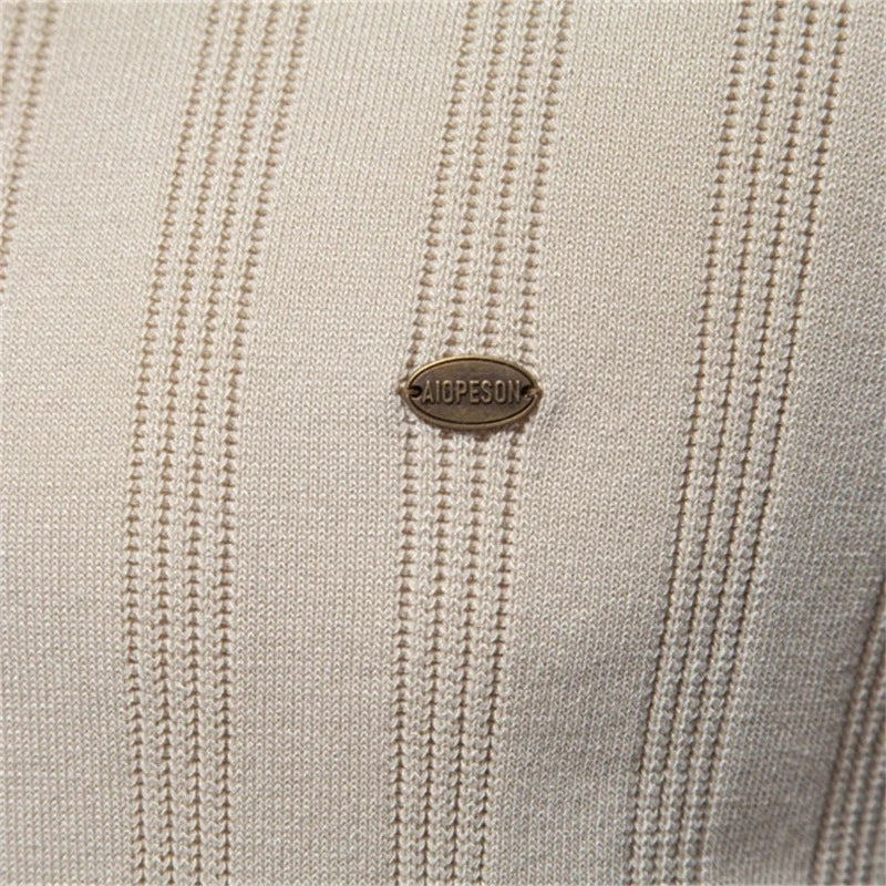 Calais Ribbed Knit Polo