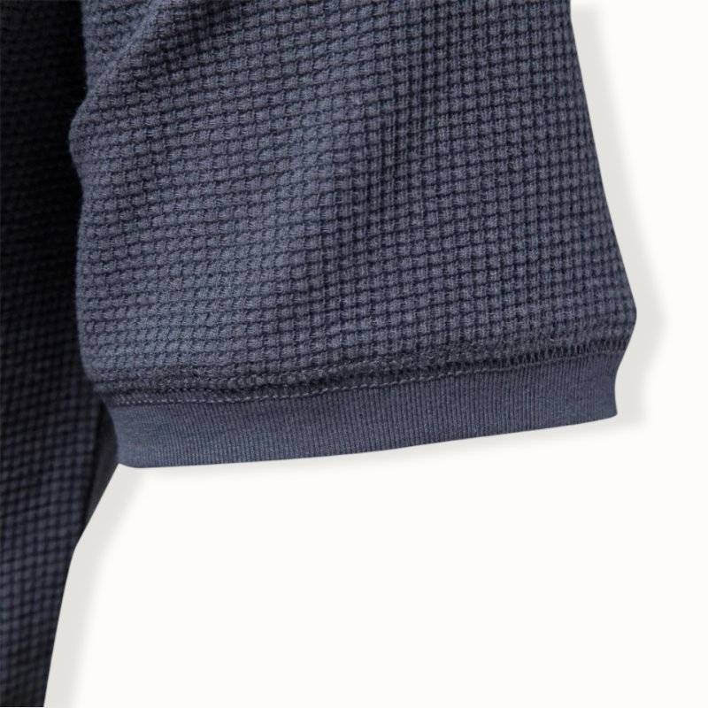 Beacu Waffle Henley Shirt