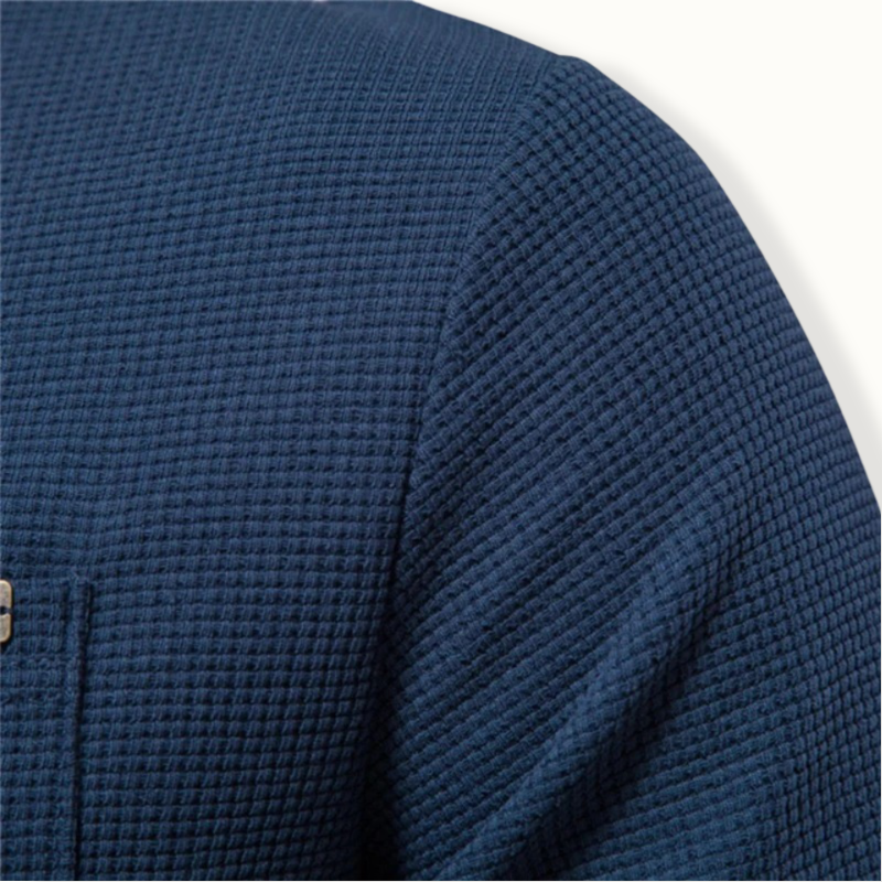 Fatuberlio Waffle Single Pocket Shirt