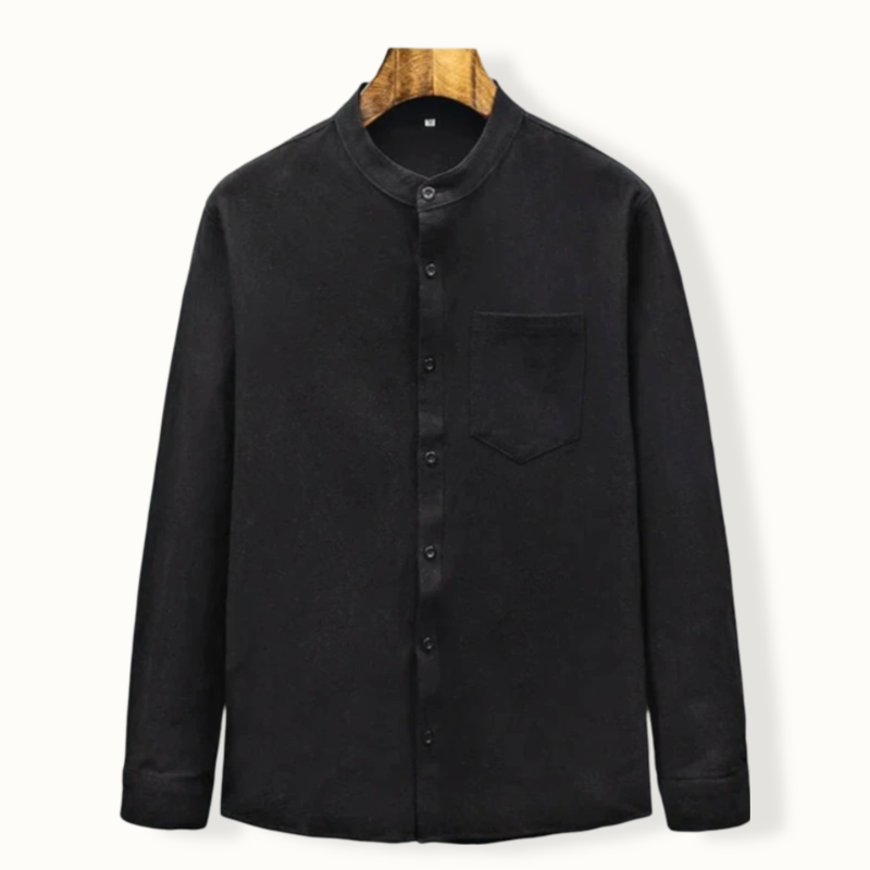 Vienna Linen Crepe Button Up