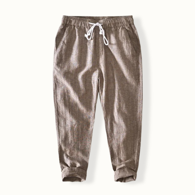 Durham Linen Ankle Length Pants