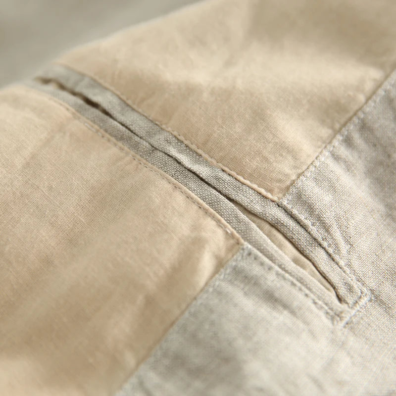 Riberalta	Linen Breasted Blazer