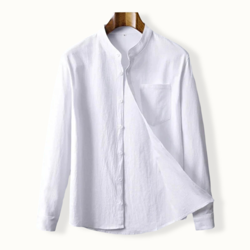 Vienna Linen Crepe Button Up